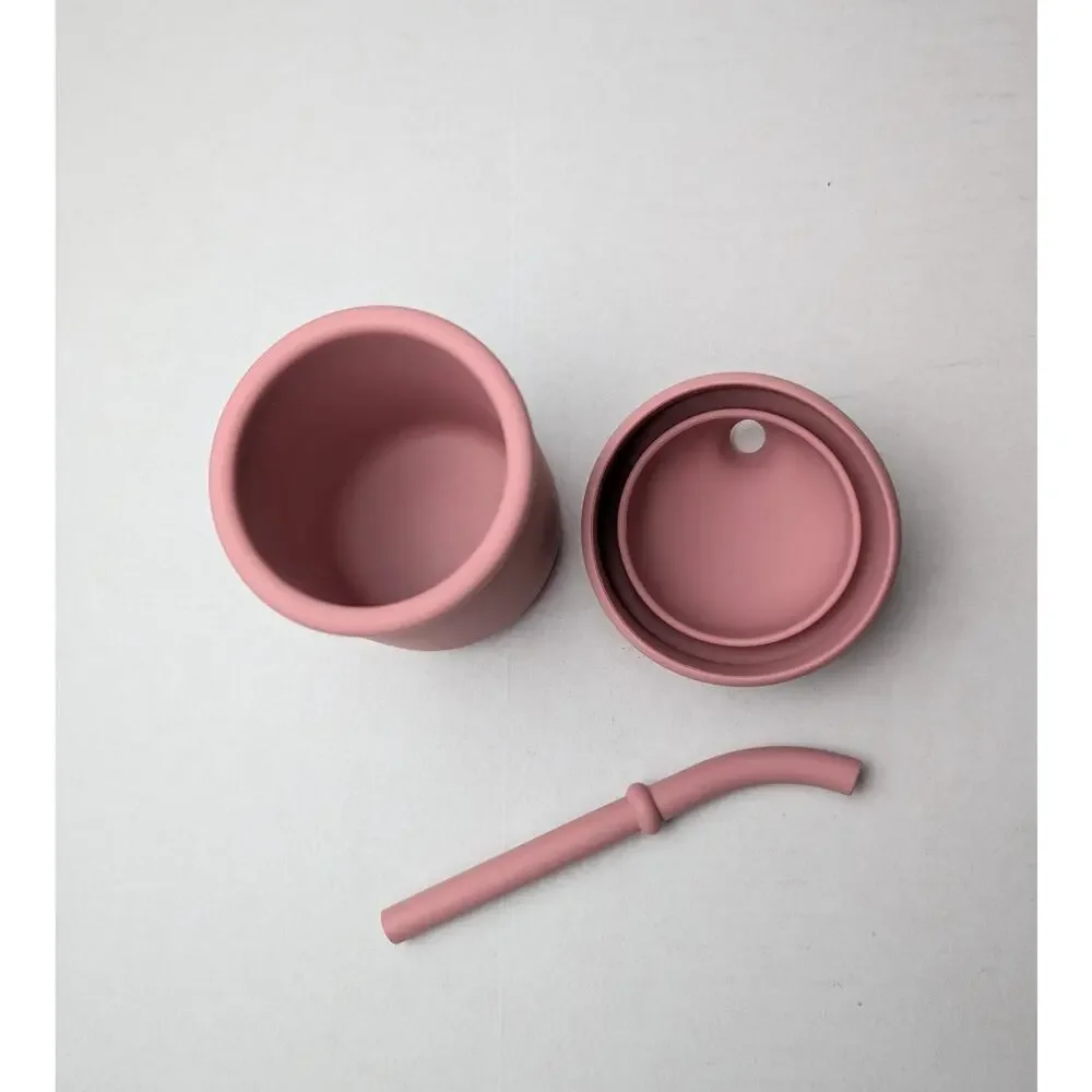 Pura, Zero Plastic, my-my Food Grade Silicone Sippy Cup - Training Cup, Reusable